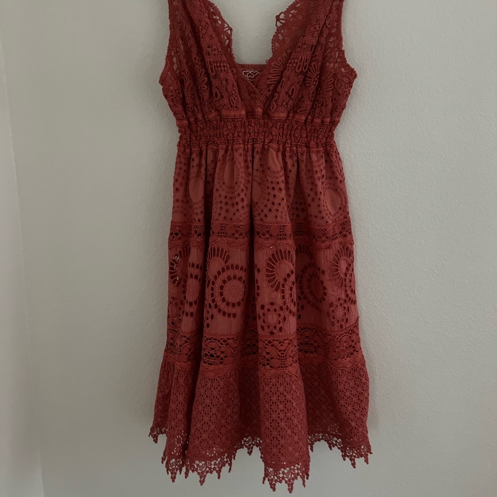 Temptation positano red dress XL